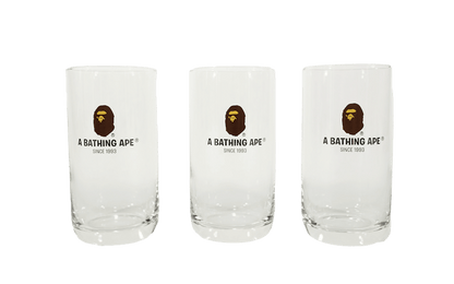 BAPE Apehead Cup Set Clear
