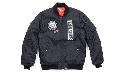 BAPE Applique MA1 Bomber Jacket Black