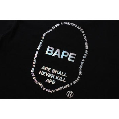 BAPE Aurora Ape Head Tee L Black