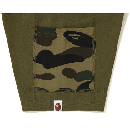 BAPE BAPE 1st Camo Sleeve Pocket Tee Olive