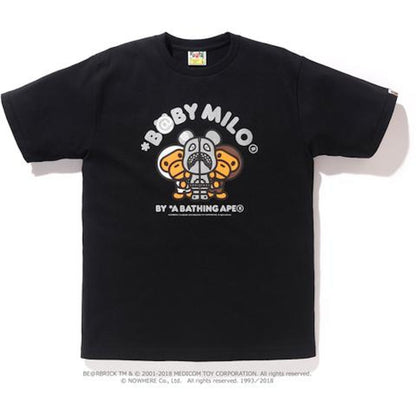 BAPE Baby Milo Bearbrick Shark Tee M (Medicom) Black