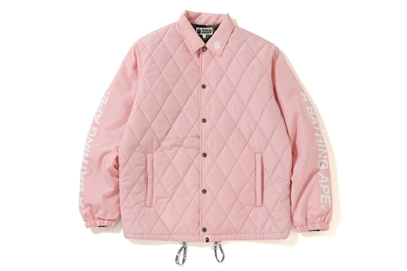 BAPE Back Pocket Wide Coach Jacket Pink
