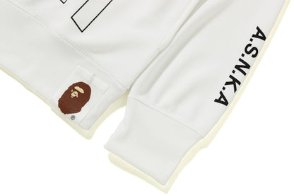 BAPE Bape Wide Pullover Hoodie White