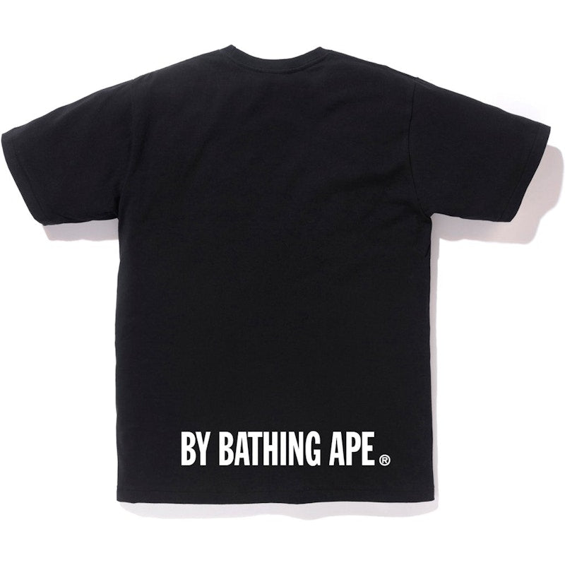 BAPE Bicolor Ape Face Tee Black/White