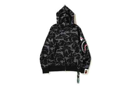 BAPE Big ABC Solid Camo Detachable Shark Black