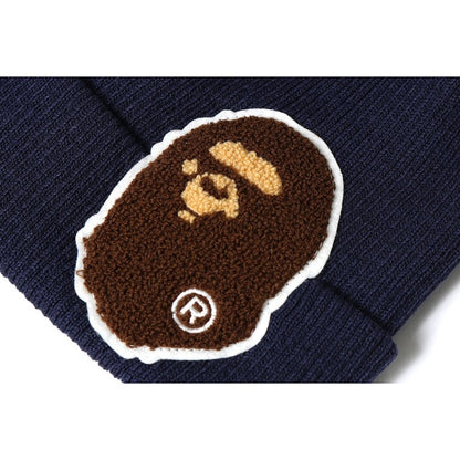 BAPE Big Ape Head Knit Cap Navy