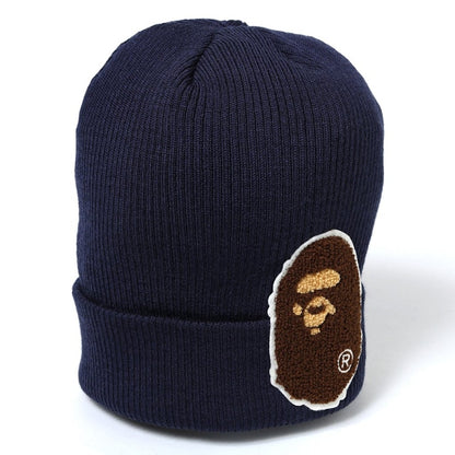 BAPE Big Ape Head Knit Cap Navy