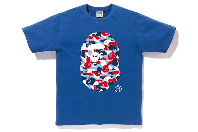 BAPE Big Ape Head Tee (Fr) Blue