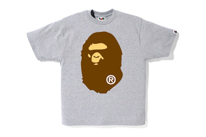 BAPE Big Ape Head Tee Gray