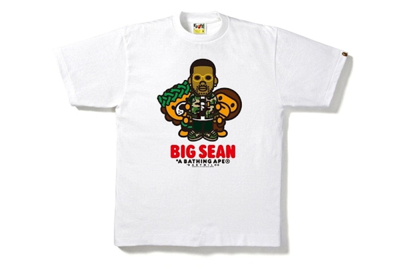 BAPE Big Sean Tee White