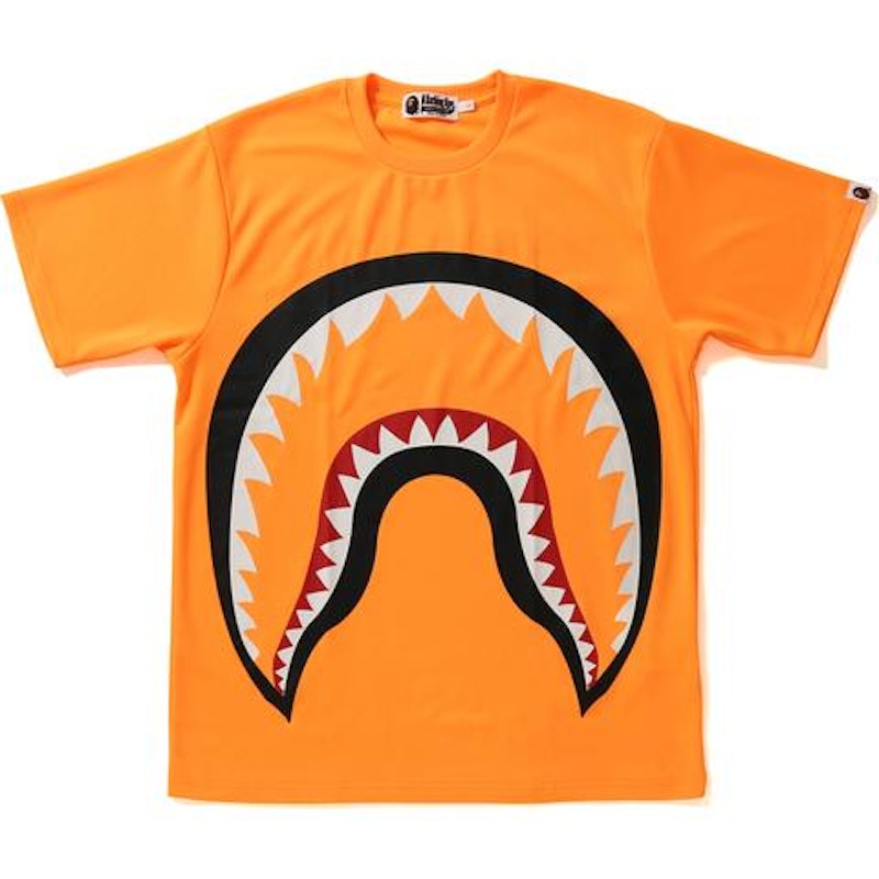 BAPE Big Shark Tee Orange