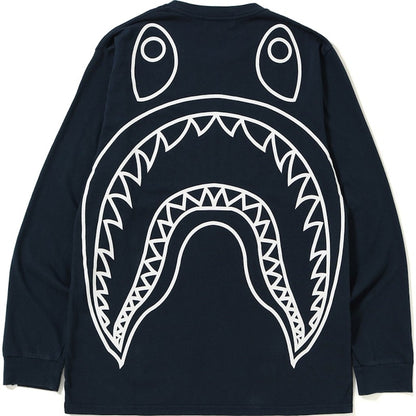 BAPE Big Shark Vintage L/S Tee Navy