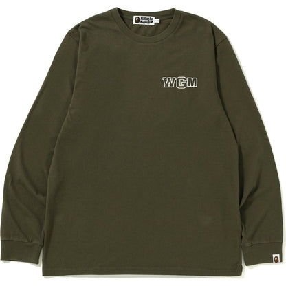 BAPE Big Shark Vintage L/S Tee Olive Drab