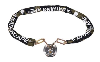 BAPE 1st Camo BMX Chain Lock Lock Green