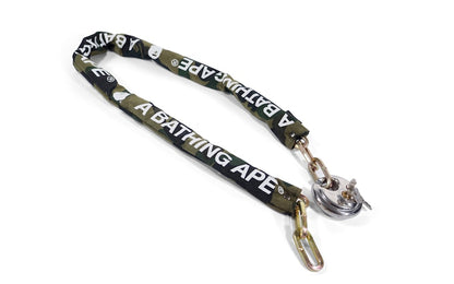 BAPE 1st Camo BMX Chain Lock Lock Green