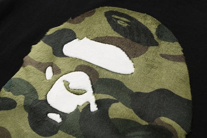 BAPE Boa 1st Camo Big Ape Head Tee Black/Green