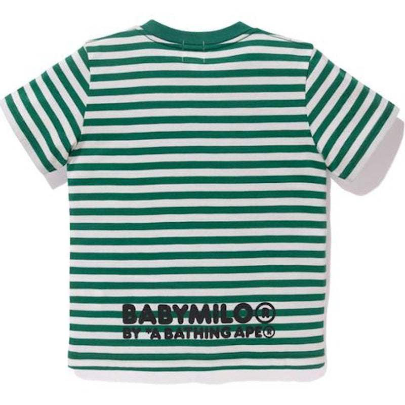 BAPE Boa Milo Face Hoop Tee Tee (Kids) Green
