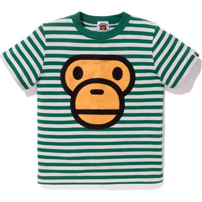 BAPE Boa Milo Face Hoop Tee Tee (Kids) Green