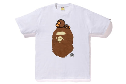 BAPE Boa Milo On Big Ape Tee White