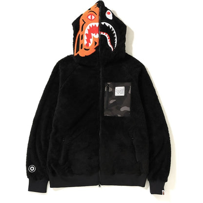 BAPE Boa Tiger Shark Hoodie Jacket Black