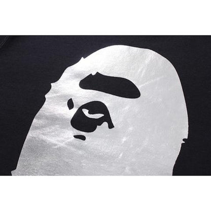 BAPE By Bathing Ape Foil Crewneck Crewneck Black/Silver