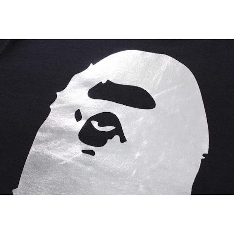BAPE By Bathing Ape Foil Crewneck Crewneck Black/Silver