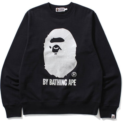 BAPE By Bathing Ape Foil Crewneck Crewneck Black/Silver
