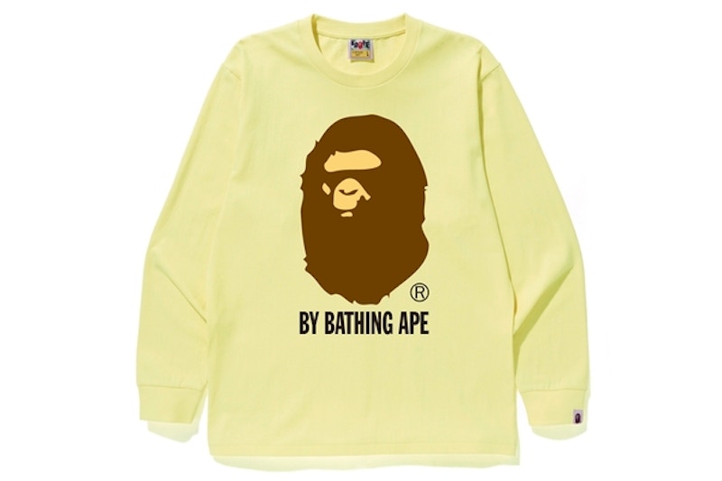 BAPE By Bathing L/S Tee Yellow