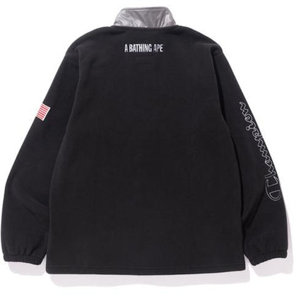 BAPE Champion Polartec Zip Jacket Jacket Black