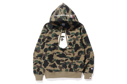 BAPE Champion1st Camo Pullover Hoodie Green