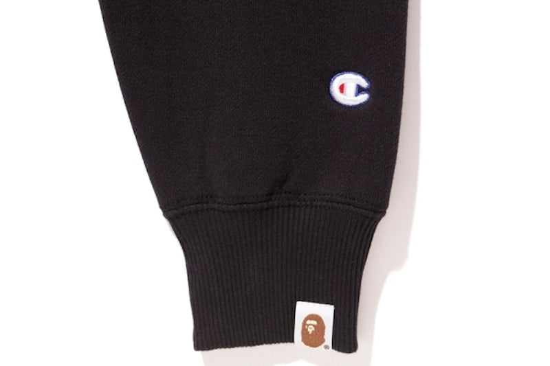 BAPE Championcollege Crewneck Black