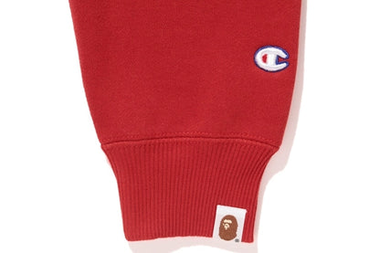 BAPE Championcollege Crewneck Red