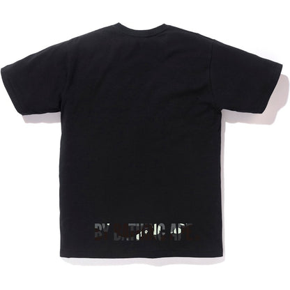 BAPE City Camo Ape Face On Bapesta Tee Black/Black