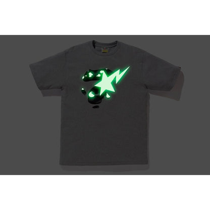 BAPE City Camo Ape Face On Bapesta Tee Grey/Black
