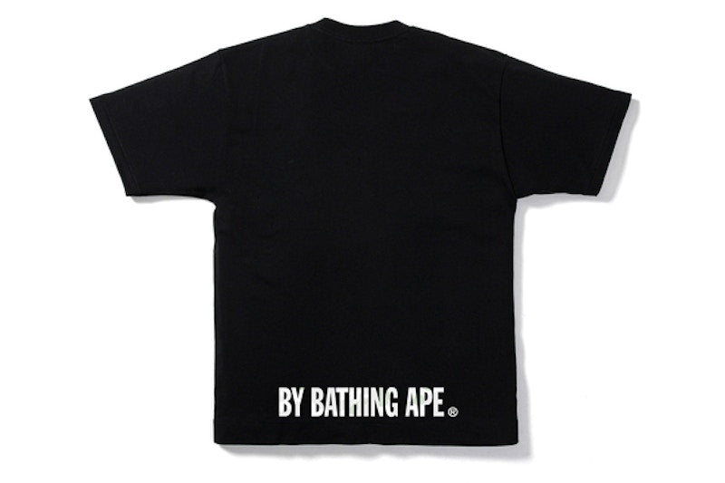 BAPE City Camo Ape Face Tee Black/White