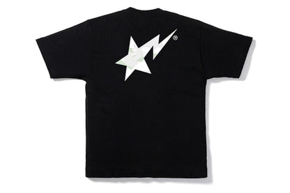BAPE City Camo Bapesta Tee Black