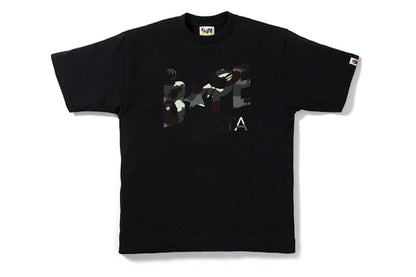 BAPE City Camo Bapesta Tee Black/Camo