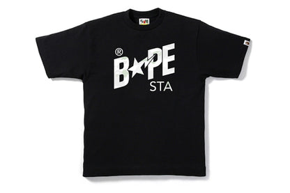 BAPE City Camo Bapesta Tee Black
