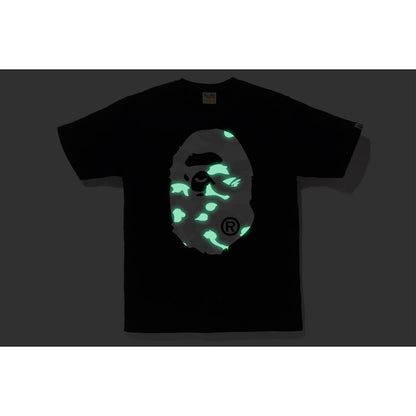 BAPE City Camo Big Ape Head Tee Black/White