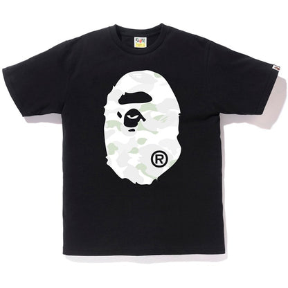 BAPE City Camo Big Ape Head Tee Black/White