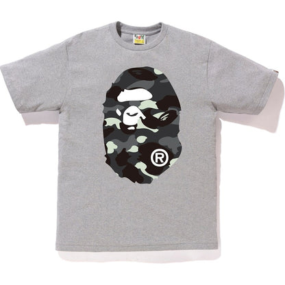 BAPE City Camo Big Ape Head Tee Grey/Black