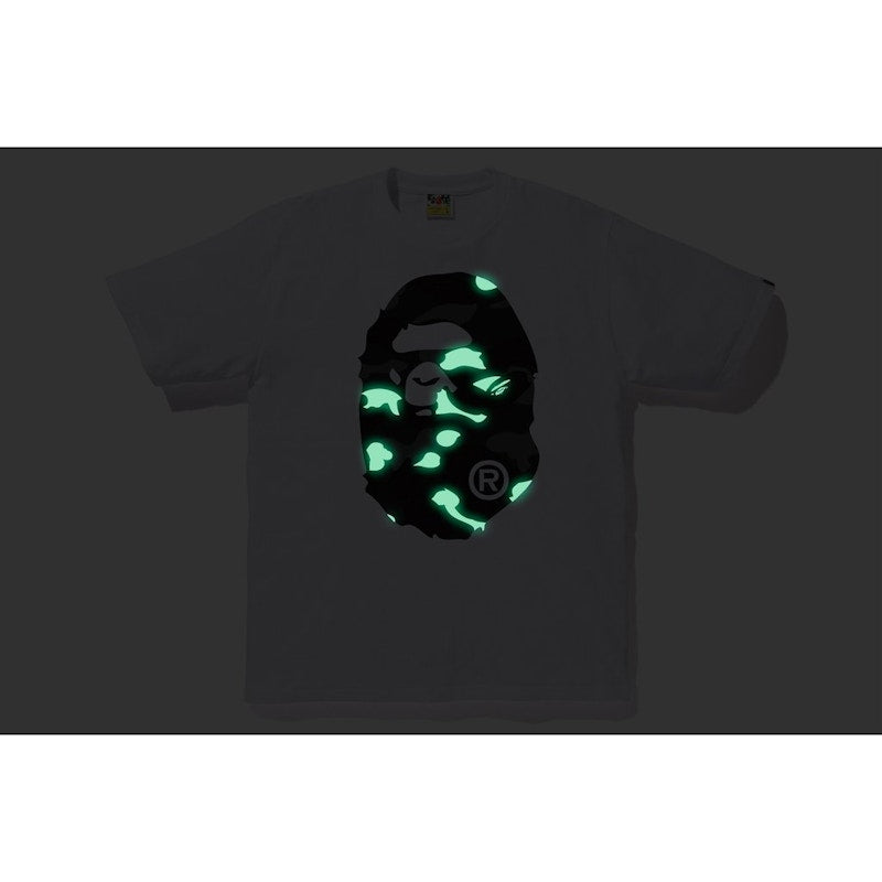 BAPE City Camo Big Ape Head Tee White/Black