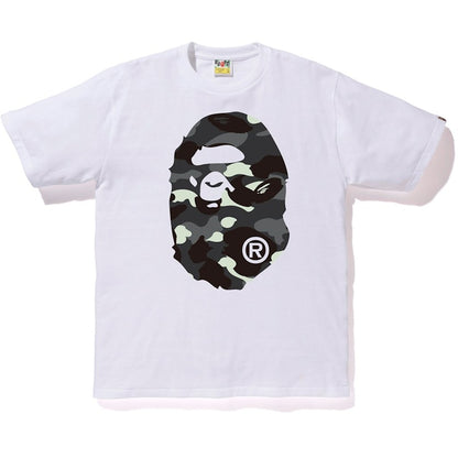 BAPE City Camo Big Ape Head Tee White/Black