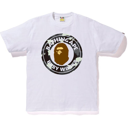 BAPE City Camo Busy Works Tee White/Black
