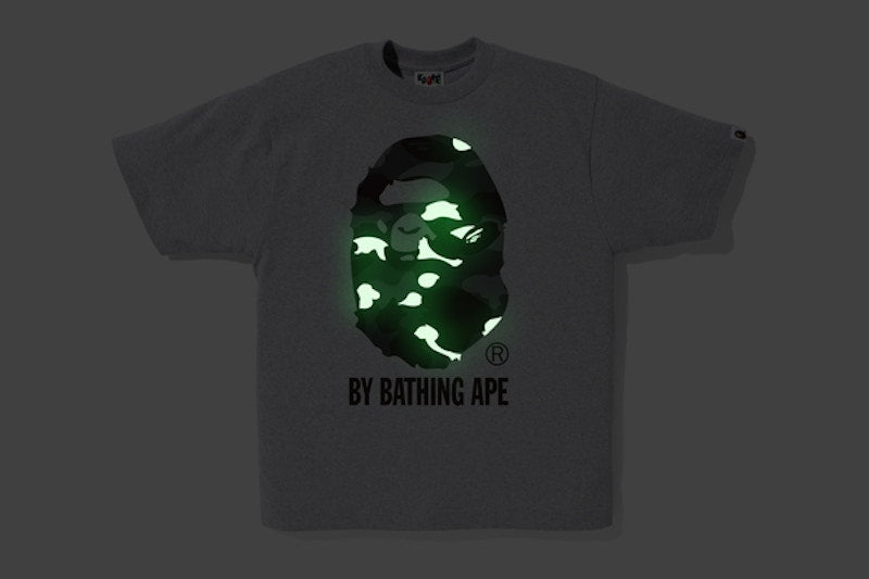 BAPE City Camo By Bathing Tee Gray
