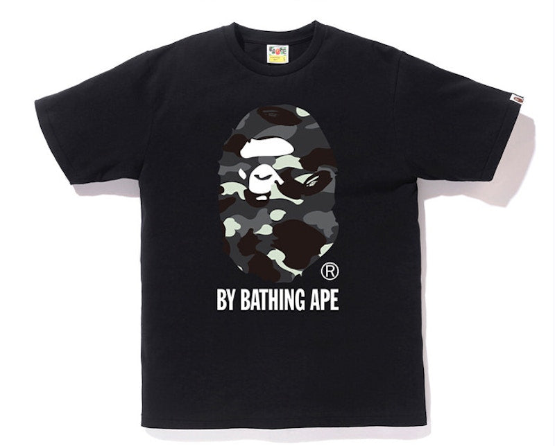 BAPE City Camo By Bathing Tee (SS18) Black/Black