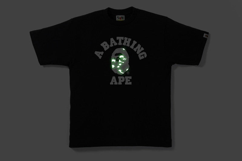 BAPE City Camo College Tee Black