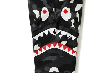 BAPE City Camo Double Shark Full Zip Hoodie Black