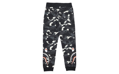 BAPE City Camo Double Shark Slim Sweatpants Black