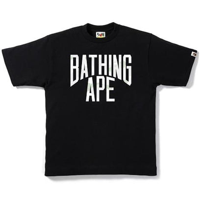 BAPE City Camo NYC Logo Tee Black/White